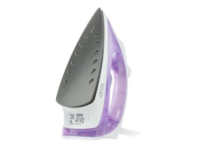 Iron, Adler, AD 5019, With cord, 1600 W, Water tank capacity 100 ml, Continuous steam 10 g/min, Violet/White