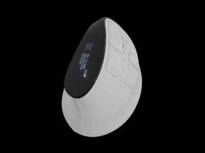 Natec Mouse, Euphonie Pro, Wireless, 2.4 GHz, Bluetooth, White