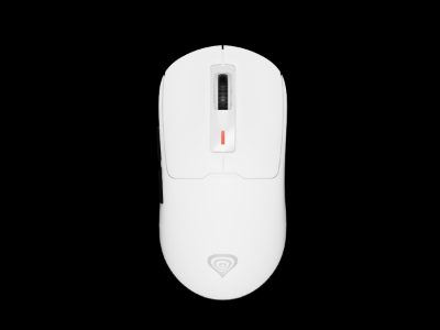 Gaming Mouse, Zircon 660, Wired/Wireless, 2.4 GHz, Bluetooth, USB, White