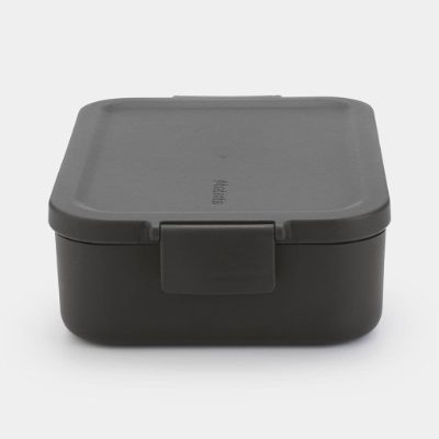 BRABANTIA Make & Take pusdienu kārba, vidēja, dark grey