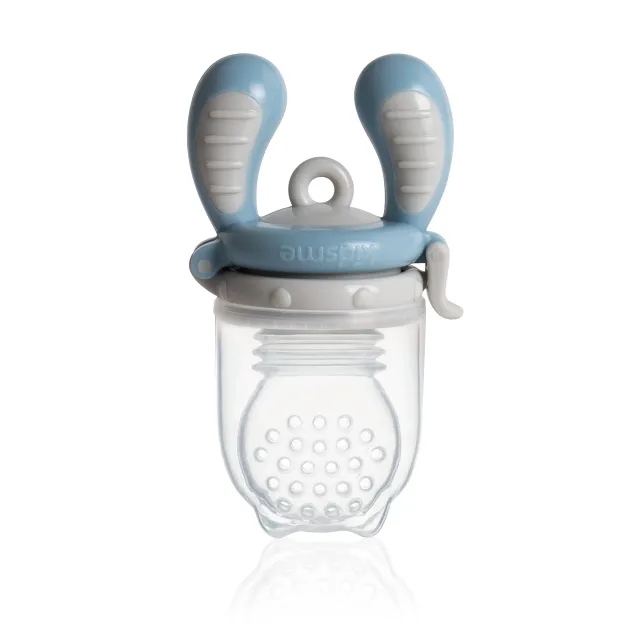 Kidsme Food Feeder bērna ēdināšanas ierīce cietiem produktiem (liels), Azure, no 6 mēn.