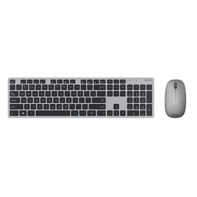 Asus | W5000 | Keyboard and Mouse Set | Wireless | Mouse included | EN | Grey