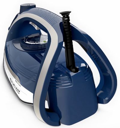 TEFAL Ultragliss Plus tvaika gludeklis, 2800W, zila/balta