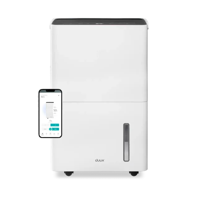 Duux | Smart Dehumidifier | Bora | Suitable for rooms up to 50 m² | Water tank capacity 4 L | White