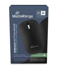MOUSE USB OPTICAL WRL 4-BUTTON/BLACK MROS267 MEDIARANGE