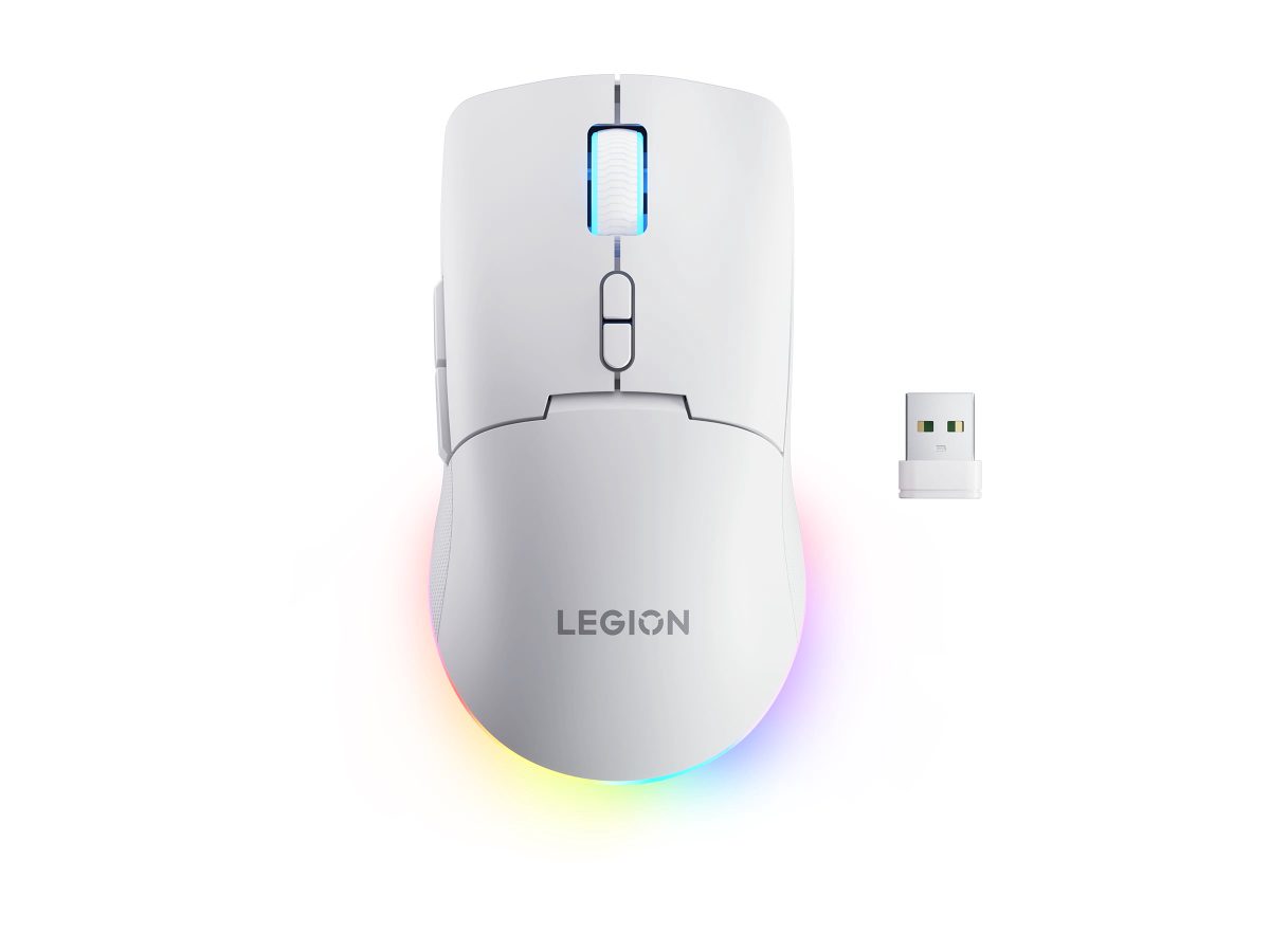 Lenovo Accessories Legion M220 Wireless RGB Gaming Mouse - Glacier White, Lenovo