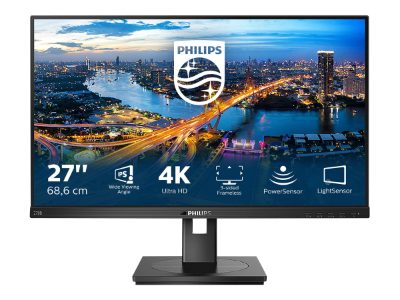 278B1/00, 27 ", IPS, 4K UHD, 16:9, 60 Hz, 4 ms, 3840 x 2160 pixels, 350 cd/m², HDMI ports quantity 2, Black