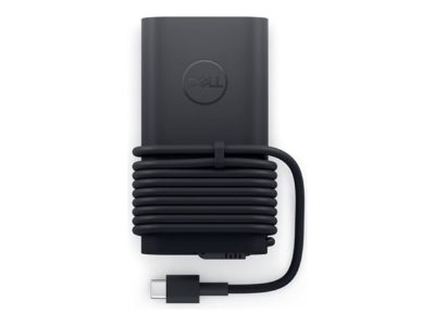 Dell USB-C GaN Slim AC Adapter with Power Cord, 100 W, 20 V, Adapter