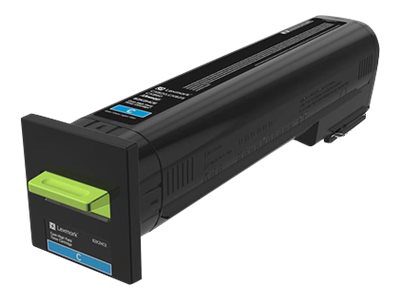 Lexmark 17K Cyan Corporate Toner Cartridge (CX820/825/860), Lexmark