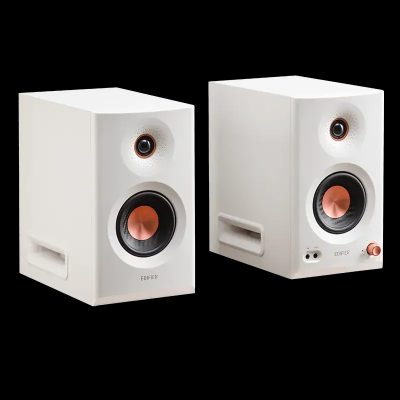 Edifier MR5, Tri-amped Studio Monitor Speakers, 110 W, Bluetooth, Wireless connection, 101 dB, White