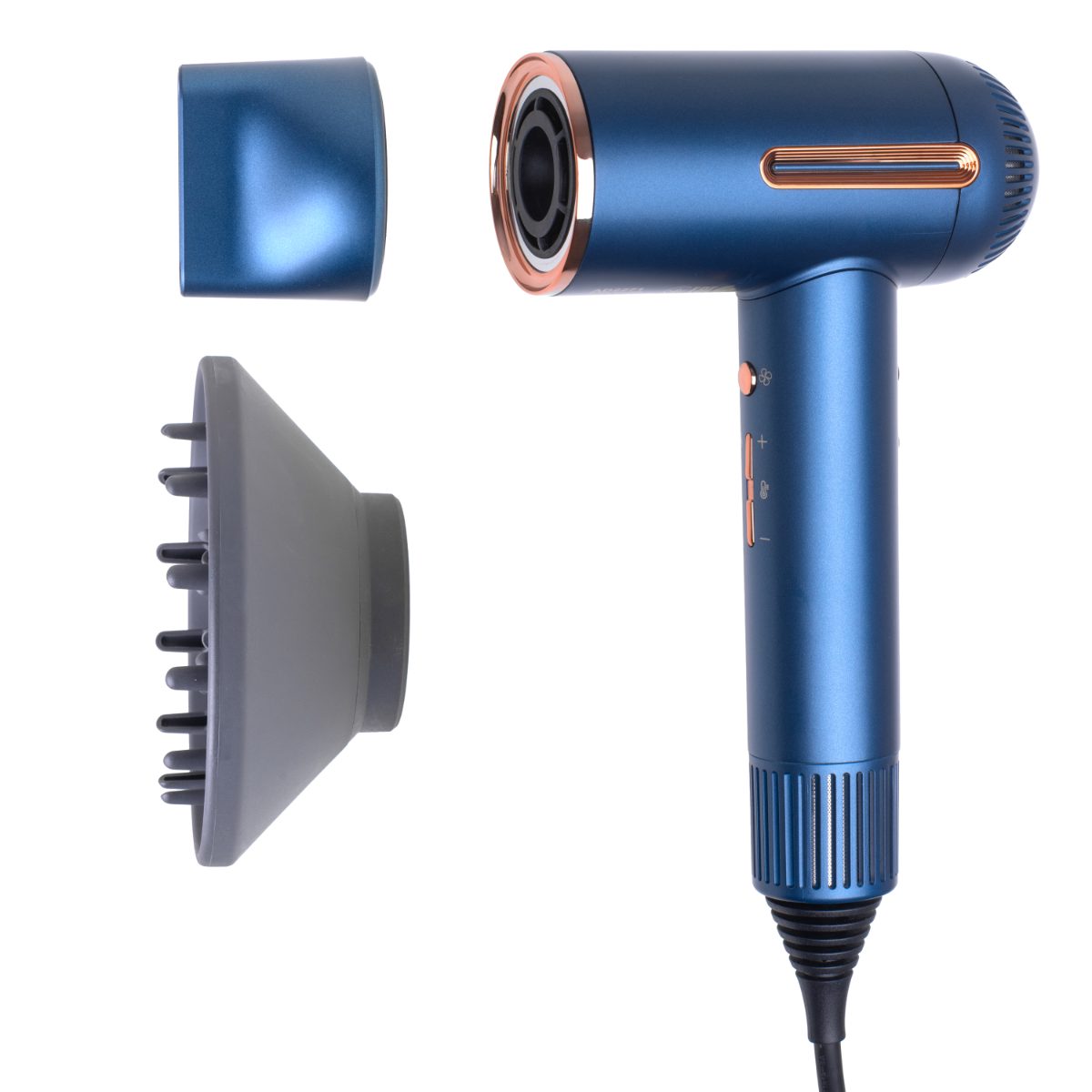 Adler Hair Dryer, AD 2271 SUPERSPEED, 1500 W, Number of temperature settings 6, Ionic function, Diffuser nozzle, Blue