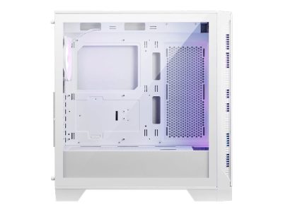 MSI PC Case, MAG FORGE 320R AIRFLOW, Side window, White, Mid Tower, ATX