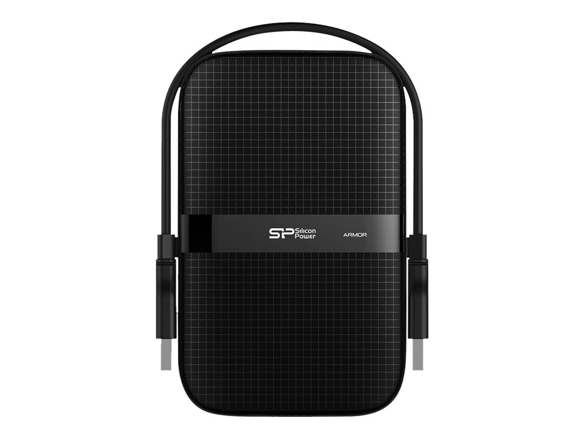 Portable Hard Drive, Armor A60, 1000 GB, USB 3.2, Black