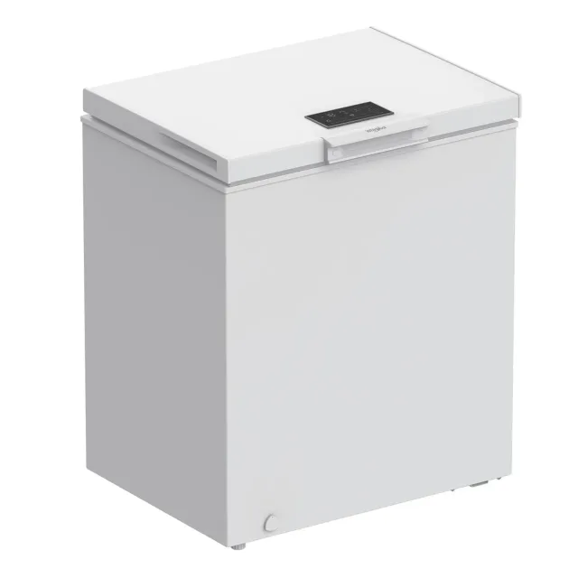 Whirlpool Freezer | W3RHS14EW | Energy efficiency class E | Chest | Free standing | Height 85 cm | Total net capacity 142 L | Display | White