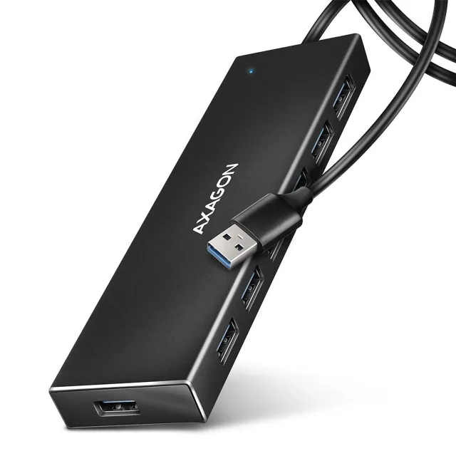 I/O HUB USB3.2 7PORT FLAT/1M HUE-F7A AXAGON