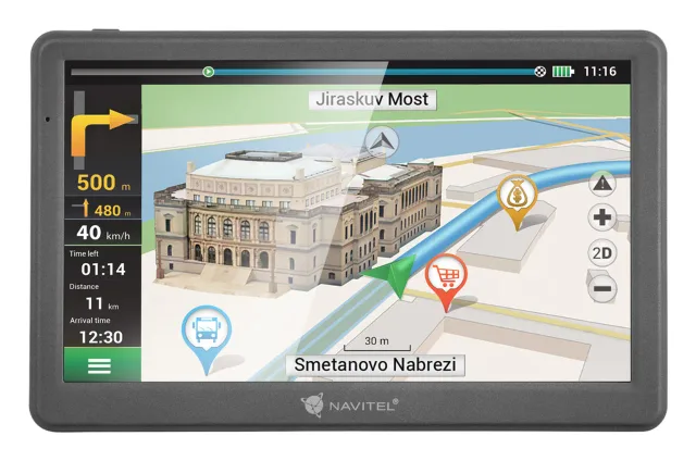 Navitel | GPS Navigation | MS700 | GPS (satellite) | 800 х 480 pixels | Maps included