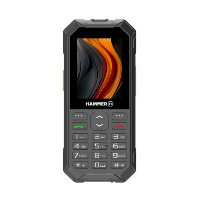 Hammer 6 LTE, Black, 2.4 ", IPS, 48 MB, 128 MB, Dual SIM, Nano SIM, 3G, Bluetooth, 2.1, USB version Type-C, Built-in camera, Main camera resolution 2 MP, 2500 mAh