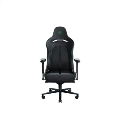 Razer Ergonomic Gaming Chair Enki EPU Synthetic Leather; Steel; Aluminium, Black/Green