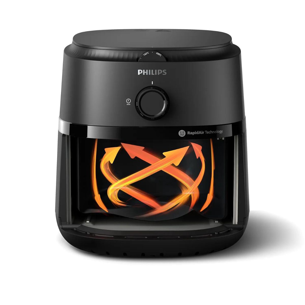 Airfryer, NA120/00 1000 series, Power 1500 W, Capacity 4.2 L, Black