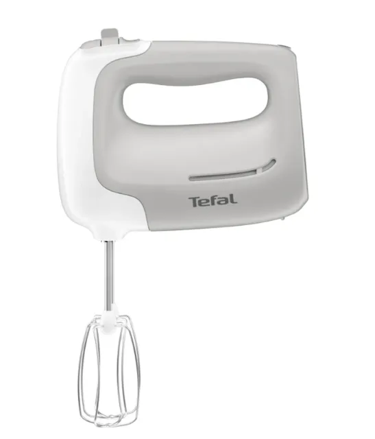 TEFAL | Hand Mixer | HT450B38 | Hand Mixer | 450 W | Number of speeds 5 | Turbo mode | White