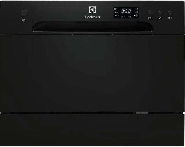 Electrolux trauku mazgājamā mašīna, melna, F