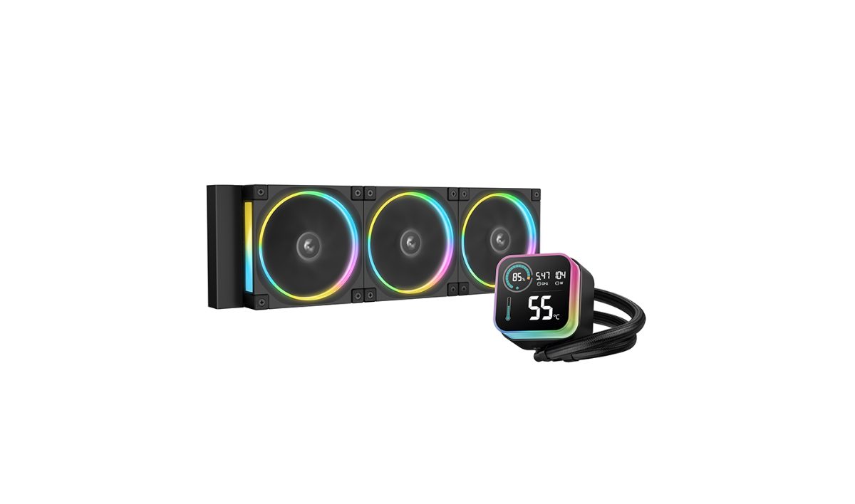 Deepcool Liquid Cooler, LQ360 ULTRA ARGB, Black, Intel, AMD
