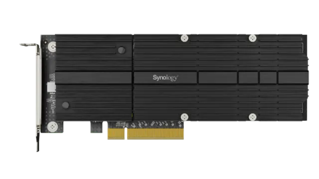 Synology | M2D20 | Dual-slot M.2 NCMe PCIe SSD adapter card for cashe acceleration GT/s | PCIe 3.0 x8