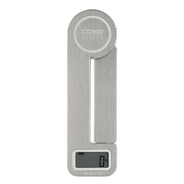Caso | Scales | KitchenEcostyle | Maximum weight (capacity) 5 kg | Graduation 1 g | Display type LCD | Stainless steel