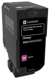 Lexmark Corporate Toner Cartridge, 84C2HME, Toner cartridge, Magenta