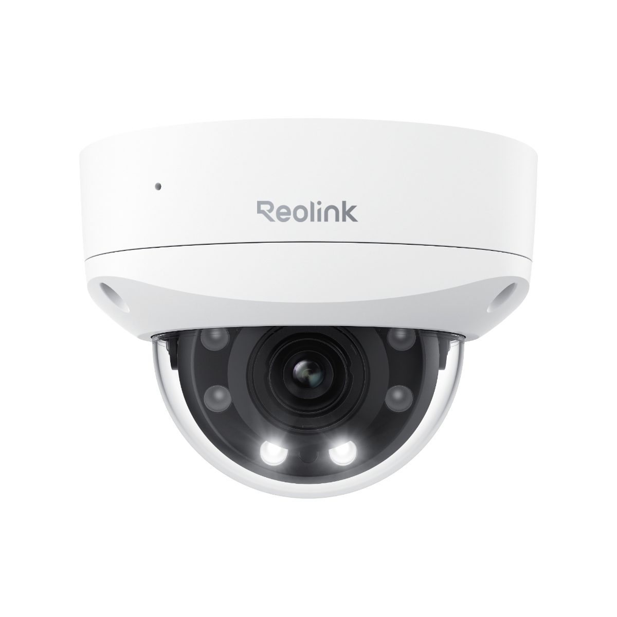4K PoE IK10 Camera with 5X Optical Zoom, P437, Dome, 8 MP, 2.7-13.5mm, IP67, H.265, Micro SD, Max. 256 GB