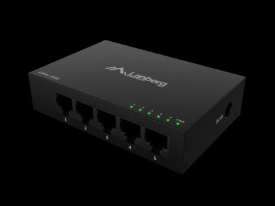 Switch 5x1GB/s Unmanagment Gigabit Ethernet Desktop 12V metal case, DSM1-1005, Unmanaged, Desktop