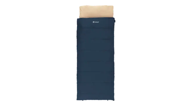 Outwell Contour Lux | Sleeping Bag | 220 x 85 cm | 2-way L-shape open-end with auto lock