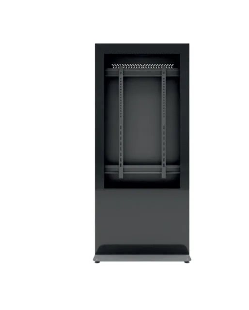 EDBAK Floor stand | IDS10.55 Indoor Public Display Totem with glass front | 55 " | Black