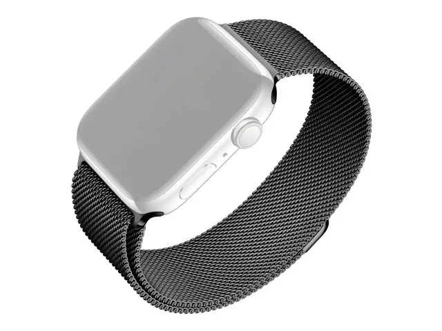 Fixed | Mesh Strap for Apple Watch 42/44/45/46/49mm | 42 mm, 44 mm, 45 mm, 46 mm, 49 mm | Black