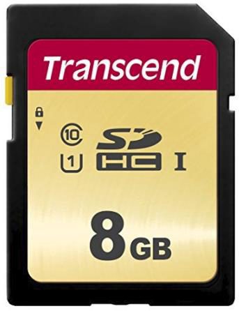 MEMORY SDHC 8GB UHS-I/TS8GSDC500S TRANSCEND