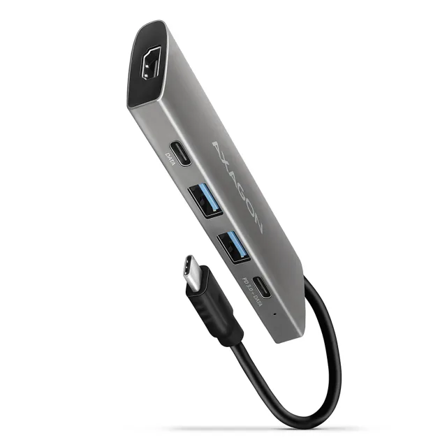 AXAGON | USB-C 10Gbps SPEEDSTER 5in1 hub (rev2.0) | HMC-5G2 | HDMI ports quantity 1