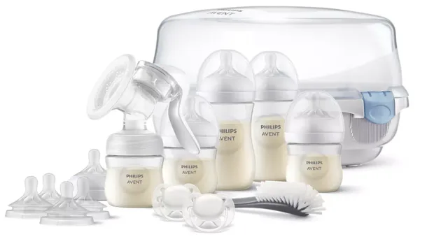Philips Avent manuālā krūts piena sūkņa dāvanu komplekts