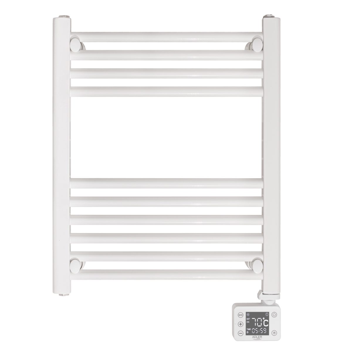 Adler LED Electric Bathroom Radiator, AD 7823, Radiator, 400 W, White, IP24
