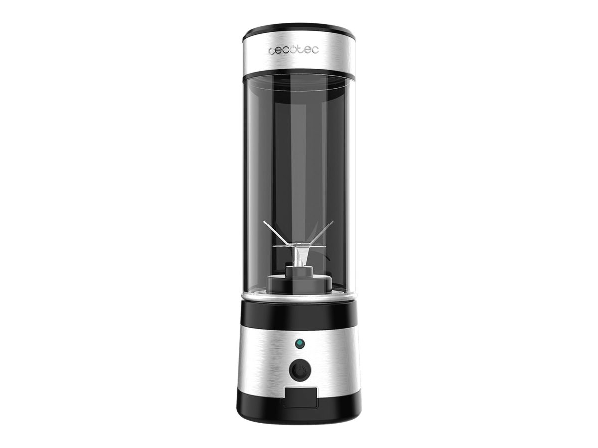 Cecotec Smoothie Blender, WanderlustMix USB, Portable, 126 W, Jar capacity 0.4 L, Ice crushing, Inox