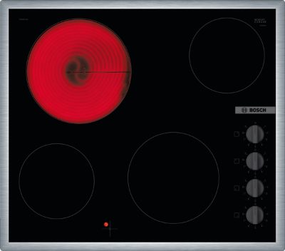 Hob, PKE645CA2E, Vitroceramic, Number of burners/cooking zones 4, Rotary knobs, Black