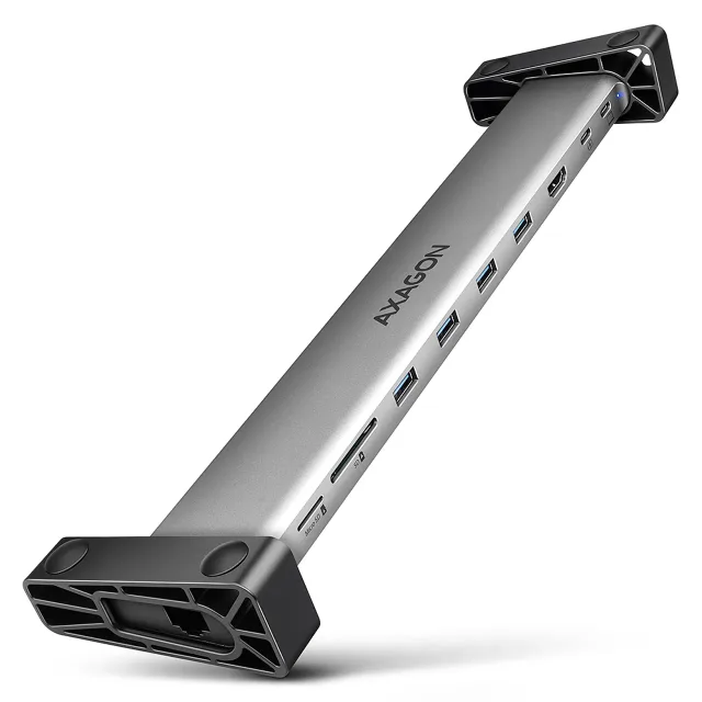 AXAGON USB-C 5Gbps LONGER 9in1 hub | HMC-10HLS