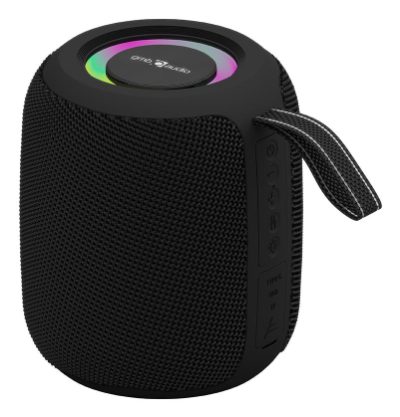 Portable Speaker, GEMBIRD, Black, Portable/Wireless, Bluetooth, SPK-BT-LED-05-BK