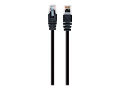 Patch Cord Cat.5e UTP 0.25m, Black RJ-45, RJ-45