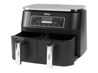 Air Fryer, AF300, Power 1 frying compartment: 1200 W; 2 frying compartments: 2400 W W, Capacity 7.6 L, Black