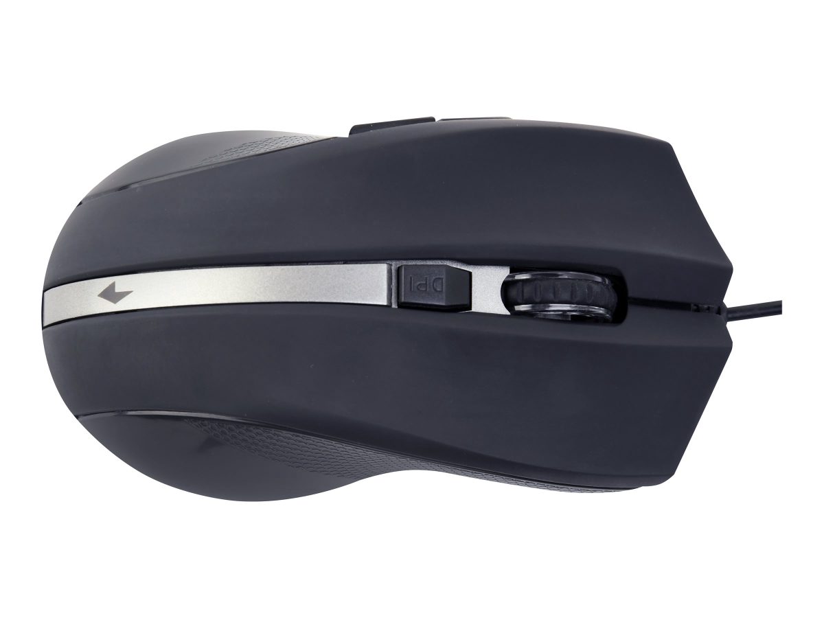 Mouse G-laser, MUS-GU-02, Wired, USB, Black