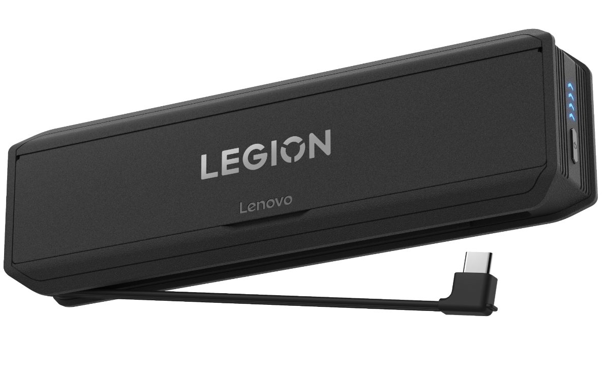 Legion Go 65W 12800 Power Bank, Black, 65 W