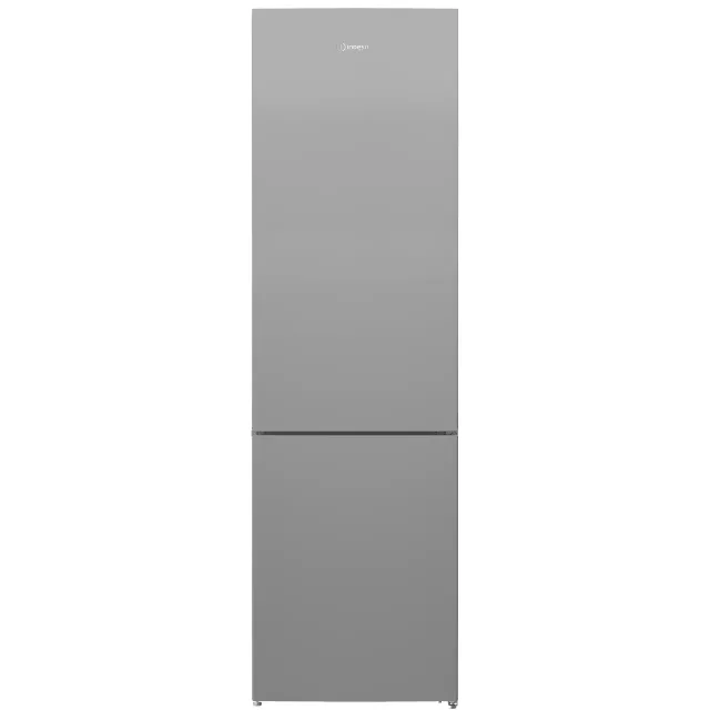 INDESIT Refrigerator | INKS 1401 S4E1 | Energy efficiency class E | Free standing | Combi | Height 202.5 cm | Fridge net capacity 266 L | Freezer net capacity 120 L | 38 dB | Silver