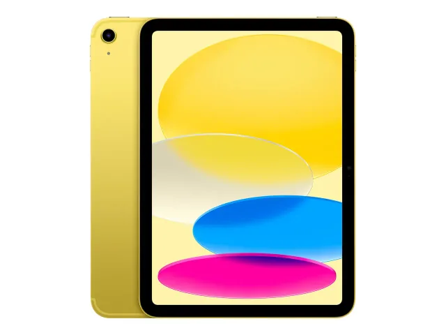 Apple | iPad Wi-Fi + Cellular | 11 " | Yellow | IPS, Liquid Retina | 2360 x 1640 pixels | Apple A16 | 512 GB | 3G | 4G | 5G | Wi-Fi | Front camera | 12 MP | Rear camera | 12 MP | Bluetooth | 5.3 | iPadOS | USB-C charging cable