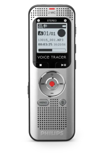PHILIPS diktafons, 8GB, sudraba