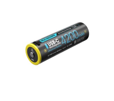 BATTERY RECH. 21700 4200MAH/USB-C NL2142LTHPR NITECORE